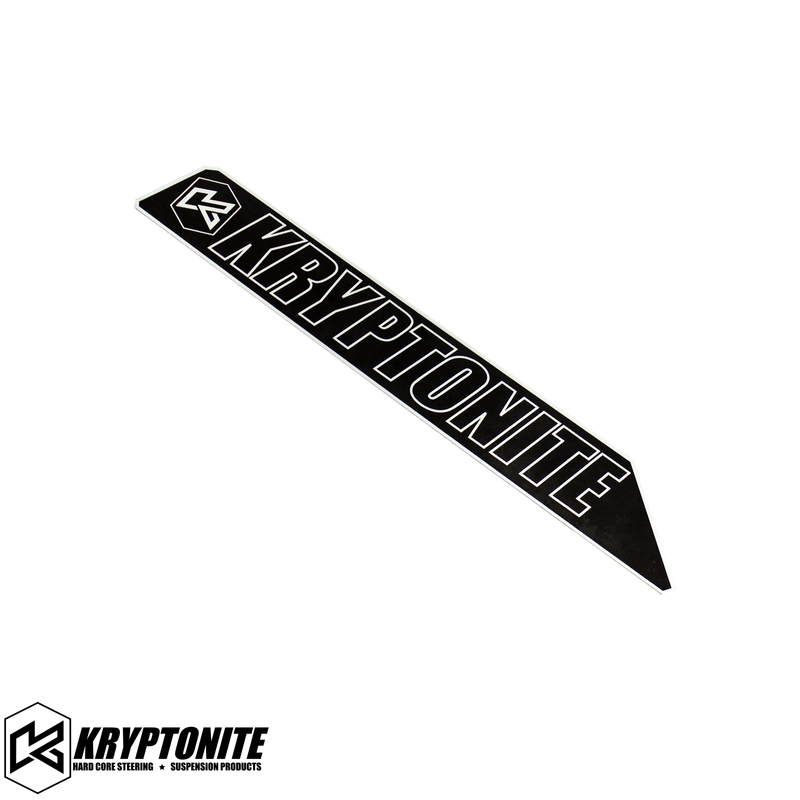 Kryptonite Upper Control Arm Logo Plates for UCA10