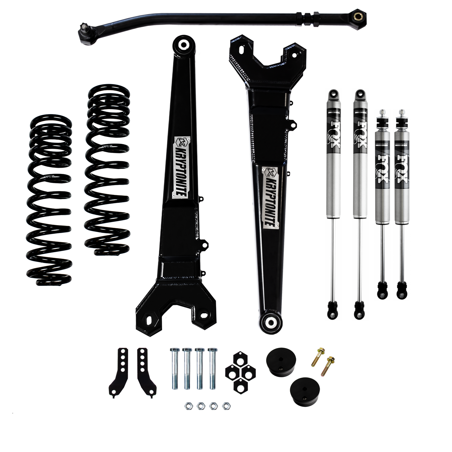 Kryptonite Ford Super Duty F250/f350 Stage 3 Leveling Kit With Fox Shocks 2017-2024