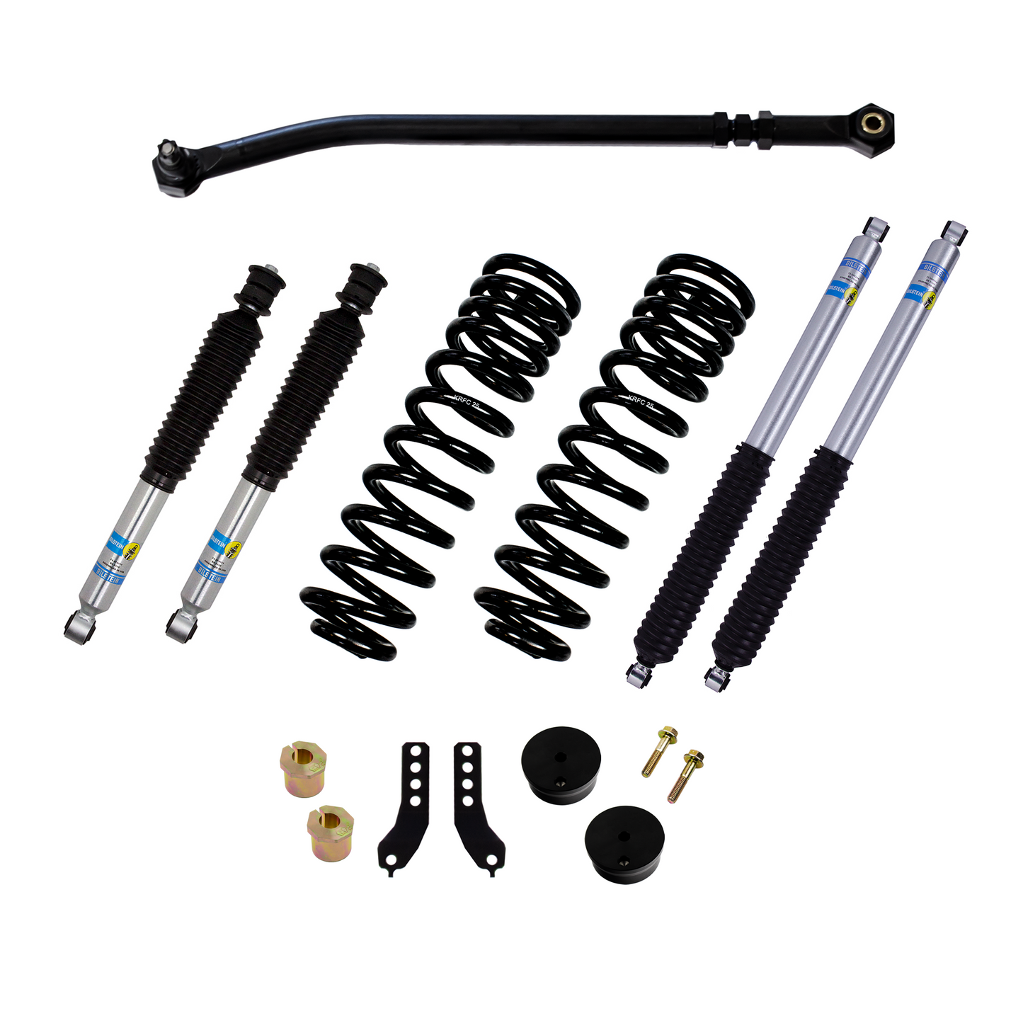 Kryptonite Ford Super Duty F250/f350 Stage 2 Leveling Kit With Bilstein Shocks 2017-2024