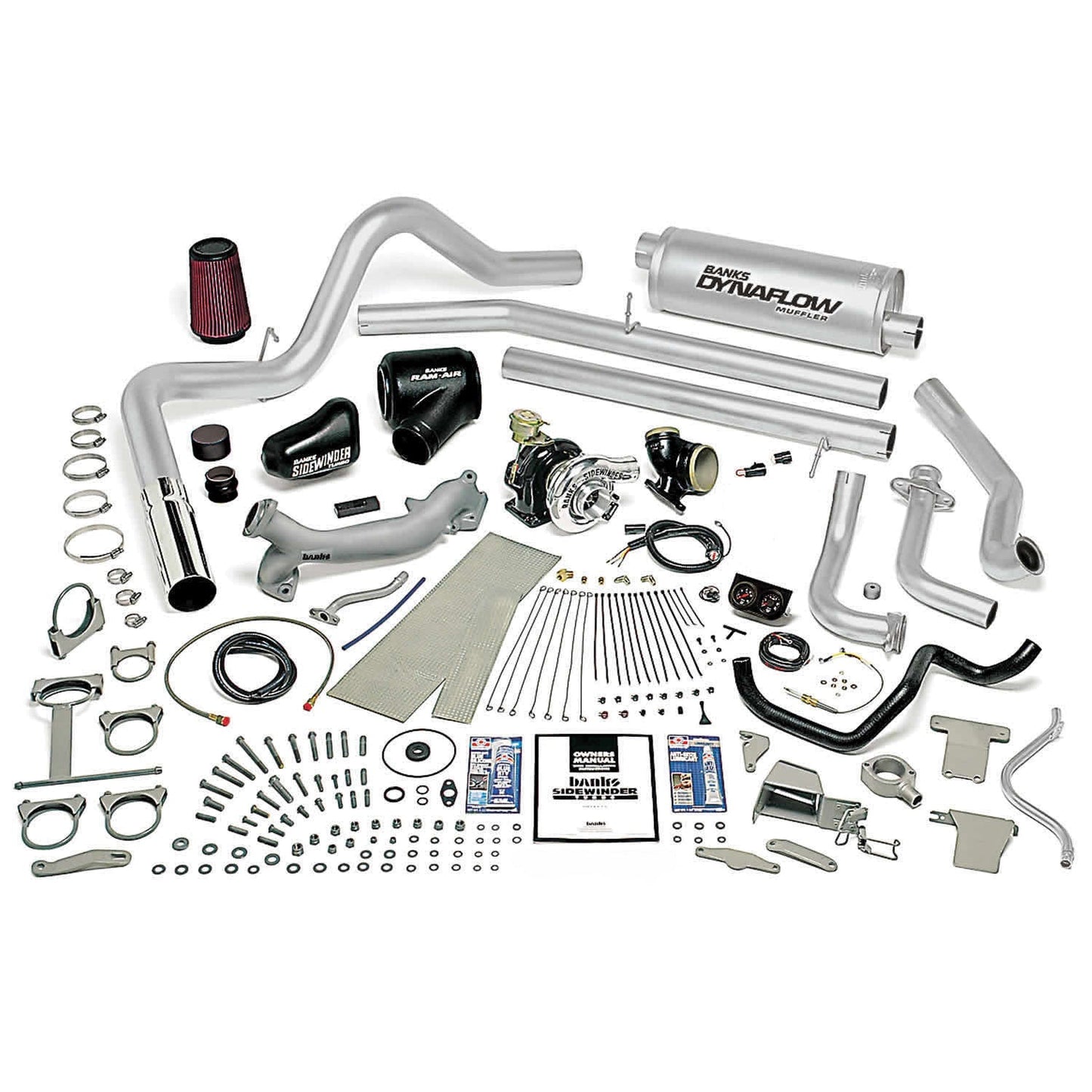 Sidewinder Turbo System Wastegated 83-93 Ford 6.9/7.3L Truck Banks Power