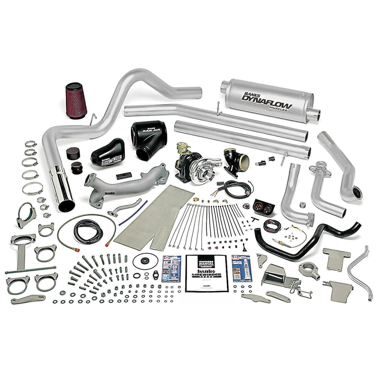 Sidewinder Turbo System Wastegated 83-93 Ford 6.9/7.3L Truck Banks Power