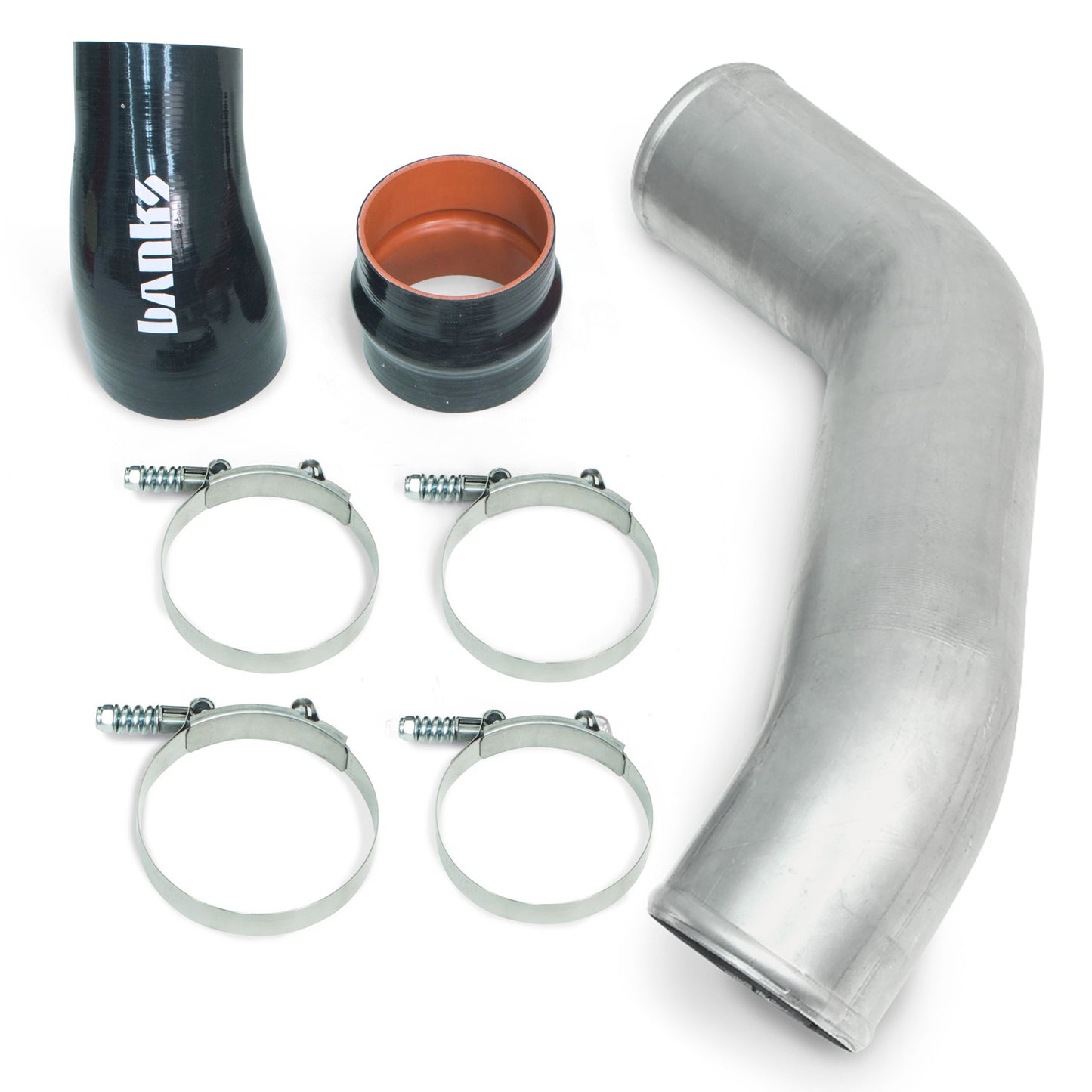 Boost Tube Kit Tubes 13-18 Ram 6.7 Driver Side Cold Side Only Banks Power