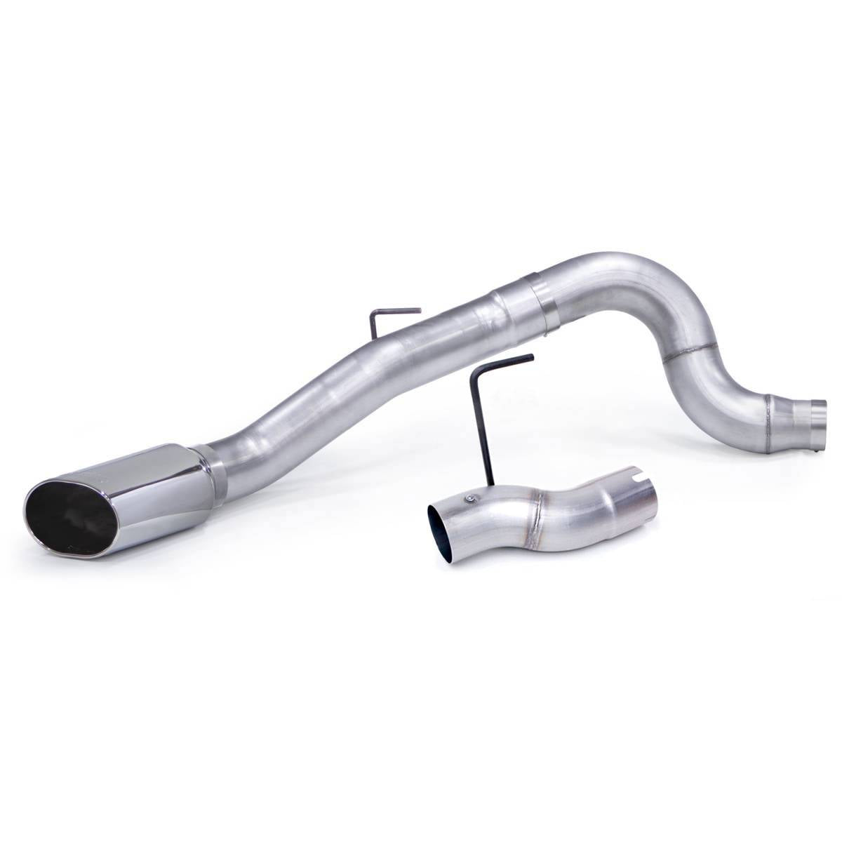 Monster Exhaust System 5-inch Single Exit Tip for 13-18 Ram 2500/3500 6.7L Cummins Mega-Cab SB Banks Power