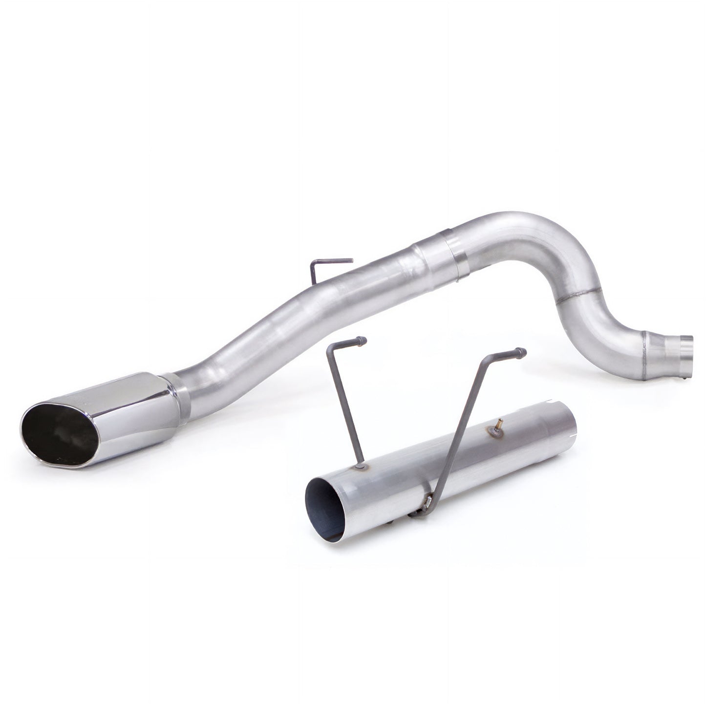 Monster Exhaust System 5-inch Single Exit SideKick Tip for 13-18 Ram 2500/3500 6.7L Cummins CCLB Banks Power