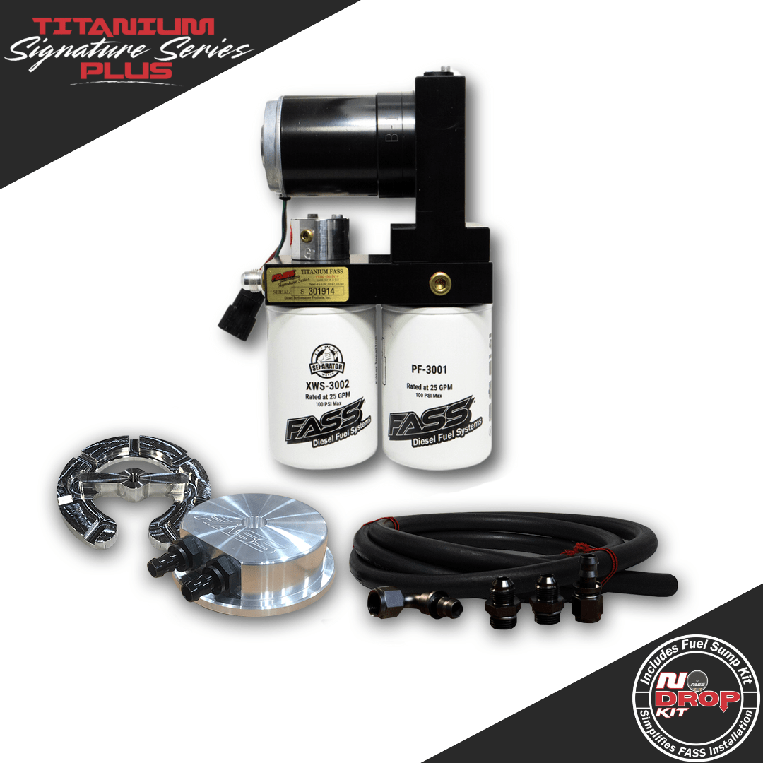 No-Drop Series Plus Fuel System for 2001-2010 Silverado/Sierra GM DURAMAX 6.6L (600-1000hp) FASS
