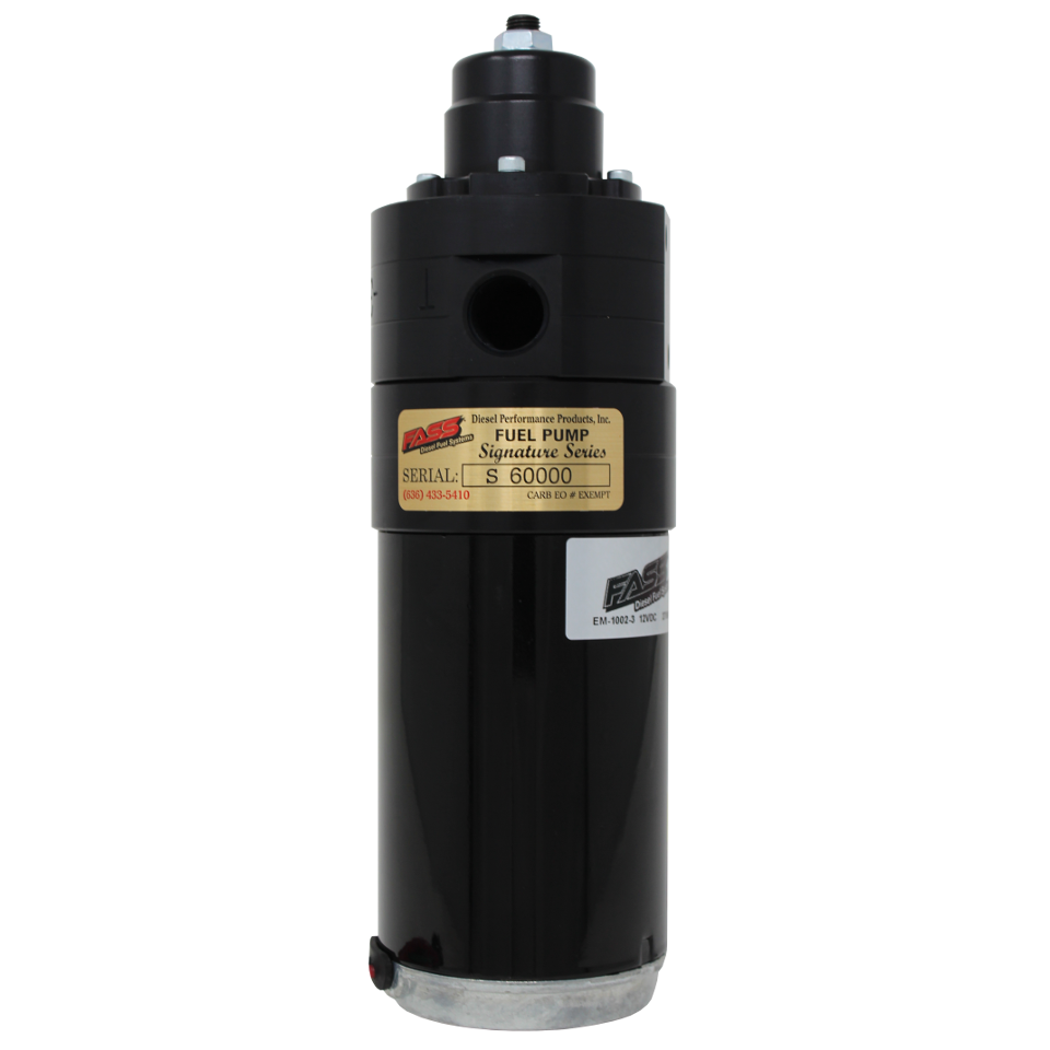 FASS FASC09250G Adjustable Diesel Fuel Lift Pump 250GPH GM GM DURAMAX 6.6L 2001-2016
