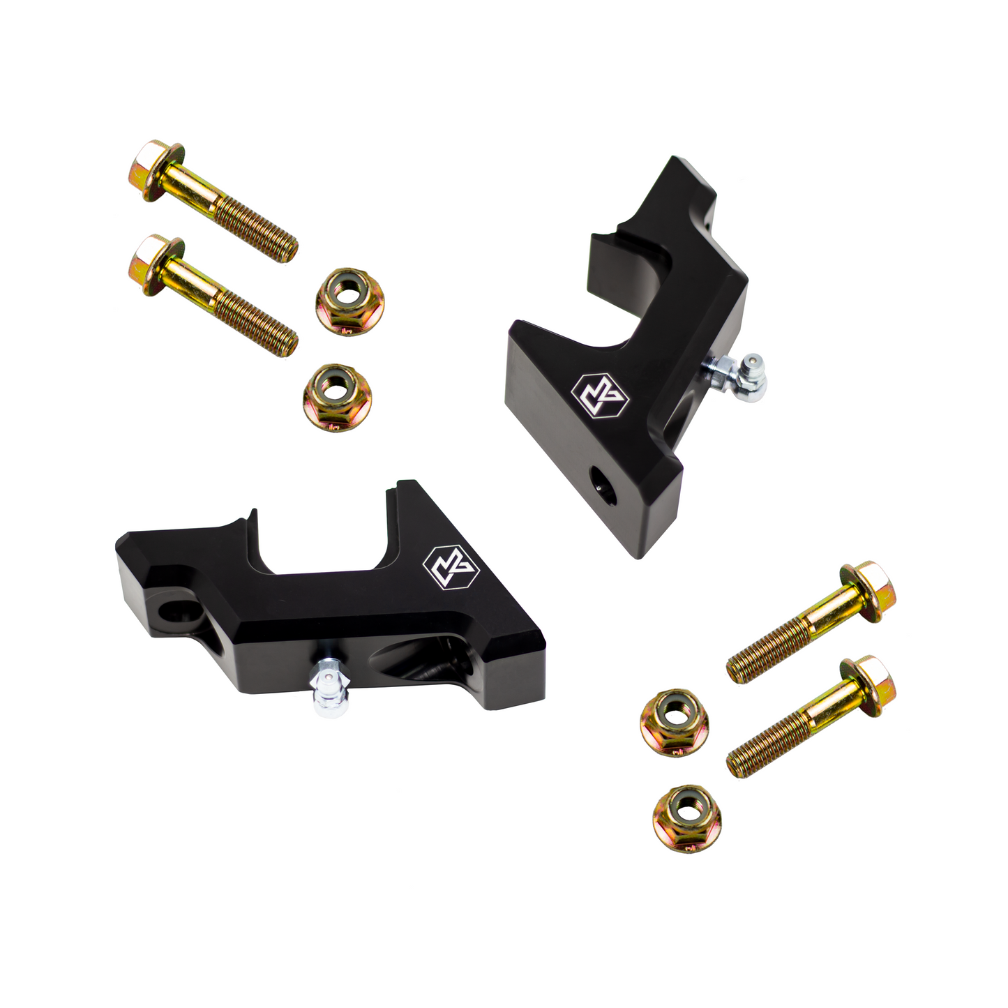 Kryptonite Polaris Rzr Death Grip Front Sway Bar Bracket Kit 2018-2021 Turbo S