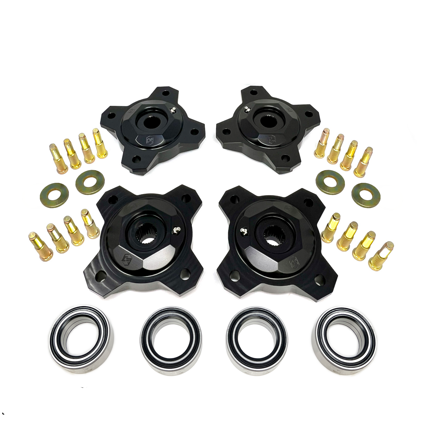 Kryptonite Death Grip Polaris Rzr Xp 2014-2022 Deluxe Hub Assembly Kit