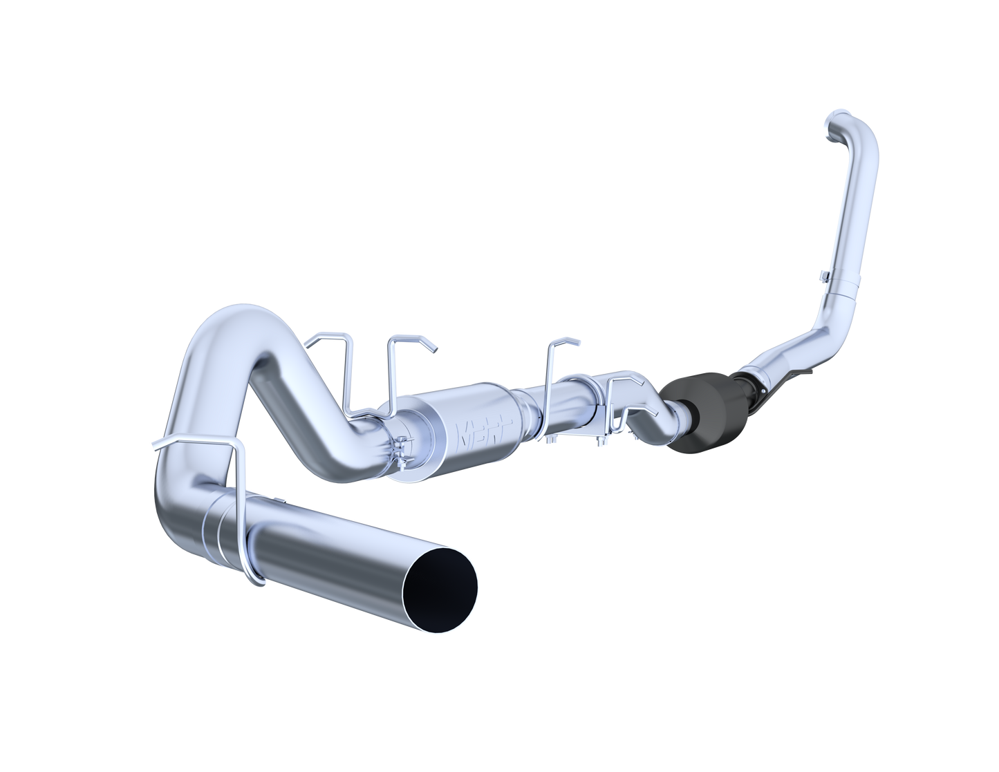 4 Inch Turbo Back Single Side Exit Inch For 03-07 Ford F-250/F-350 6.0L, Extended Cab/Crew Cab MBRP
