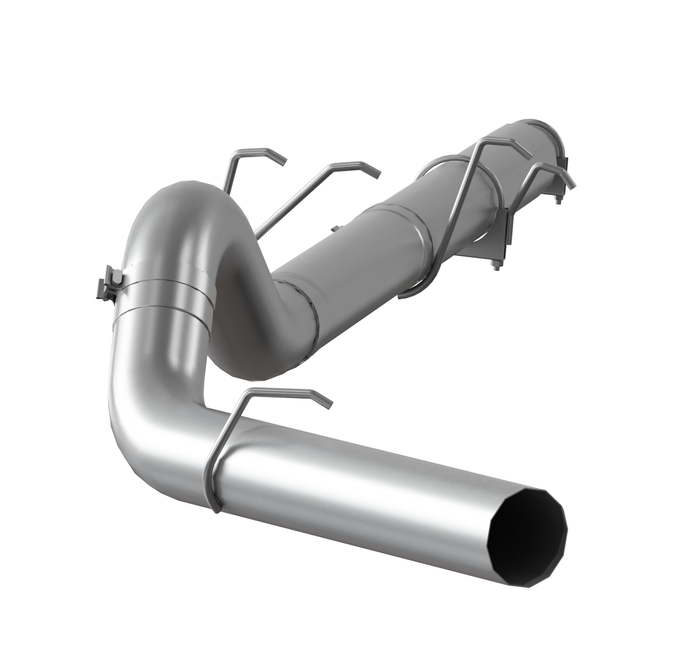 5 Inch Cat Back Exhaust System Single Side Exit, No Muffler For 03-07 Ford F-250/F-350 6.0L, MBRP
