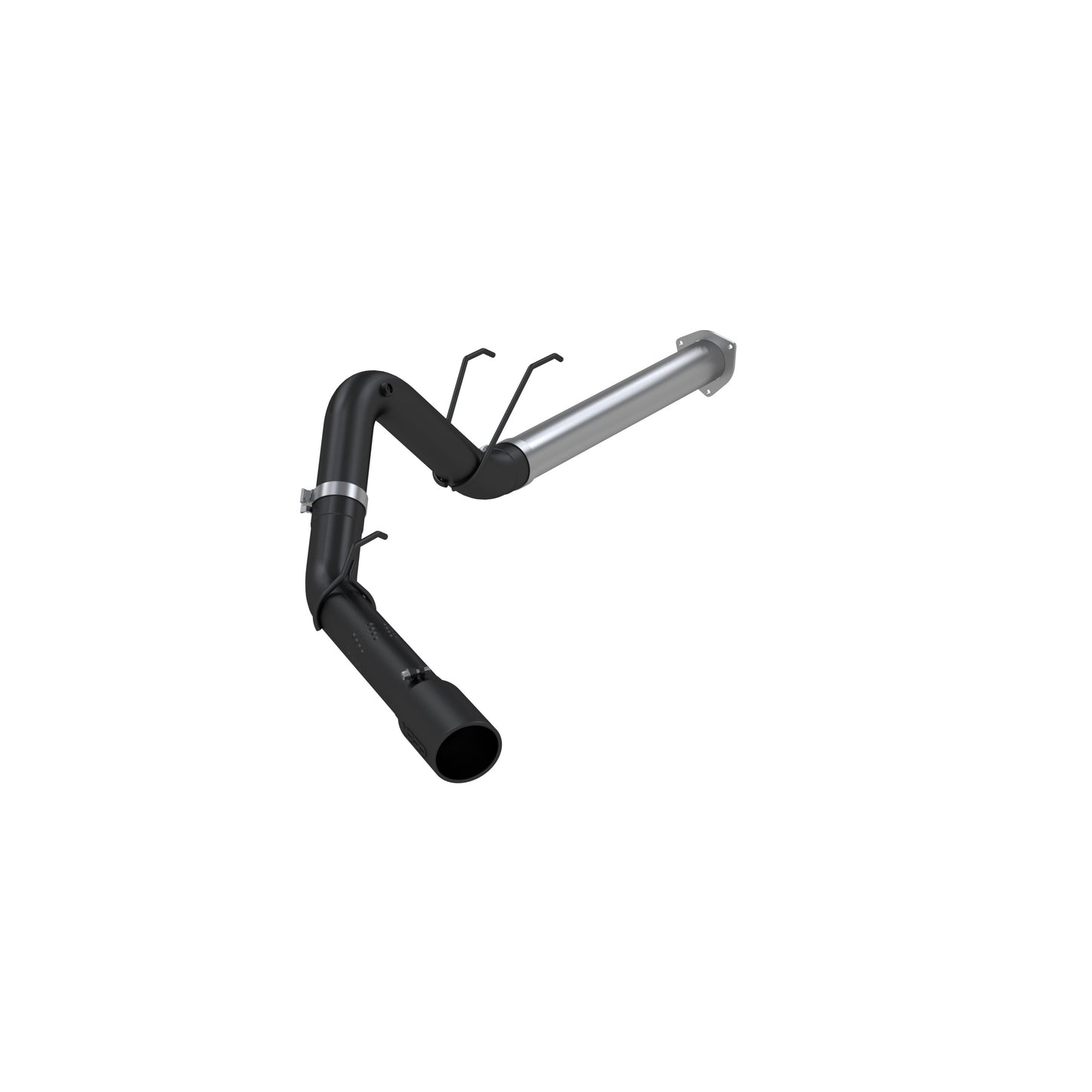 4 Inch Filter Back Single Exhaust Pipe Black Coated For 17-Up Ford F-250/F-350/450 6.7L MBRP