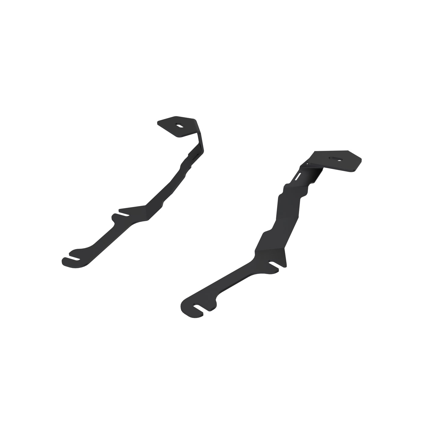 25-Up Ram 1500 RHO, Black-Coated Ditch Light Bracket MBRP