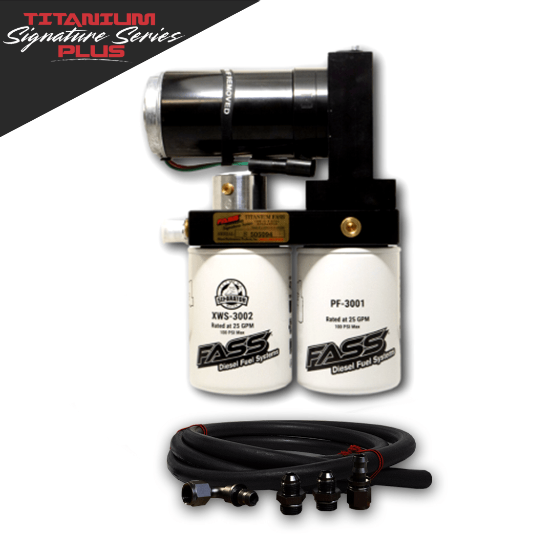 Titanium Signature Series Plus Fuel System for 2020-2023 GM GM DURAMAX 6.6L (Stock-500hp) FASS