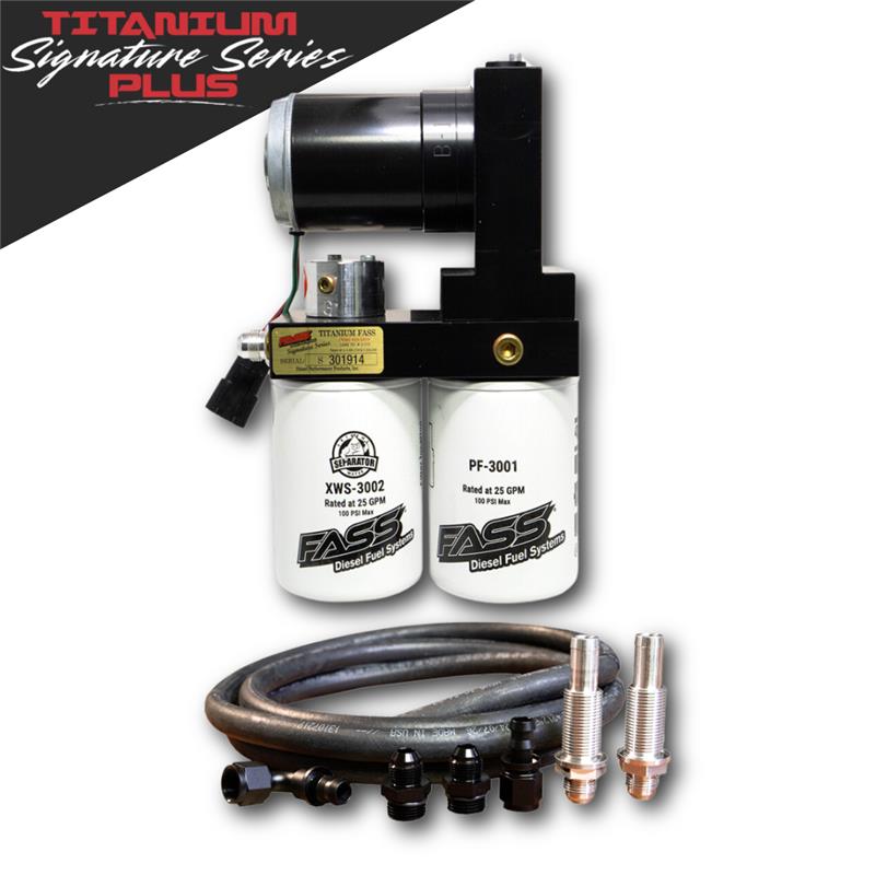 Titanium Signature Series Plus Fuel System for 2011-2016 Ford Powerstroke 6.7L (Stock-700hp) FASS