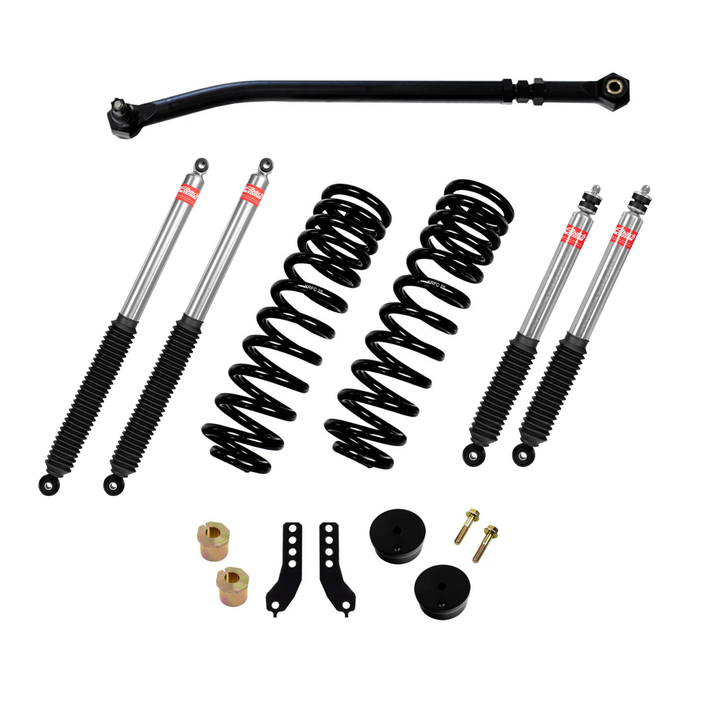 KRYPTONITE STAGE 2 LEVELING KIT WITH EIBACH SHOCKS FOR 2017-2022 FORD SUPER DUTY F-250/F-350