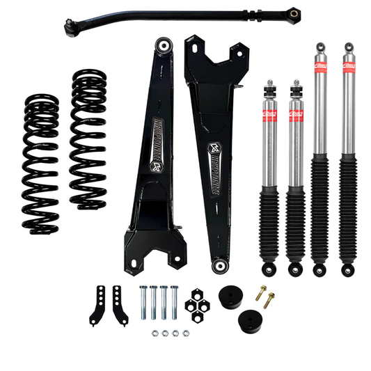 KRYPTONITE STAGE 3 LEVELING KIT WITH EIBACH SHOCKS FOR 2017-2025 FORD SUPER DUTY F-250/F-350
