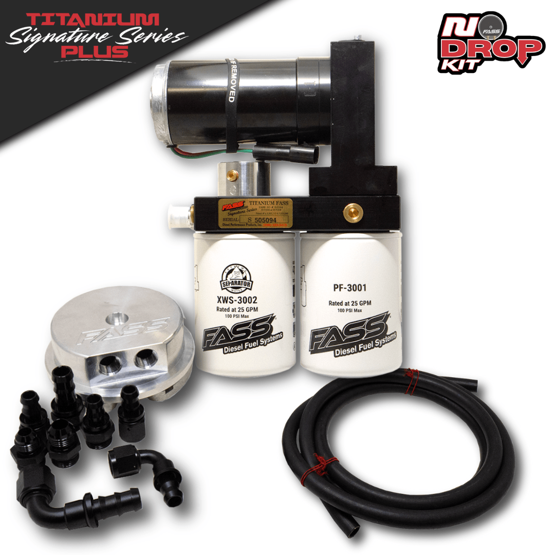 No-Drop Series Plus Fuel System for 2017-2019 Silverado/Sierra GM DURAMAX 6.6L (900-1200hp) FASS