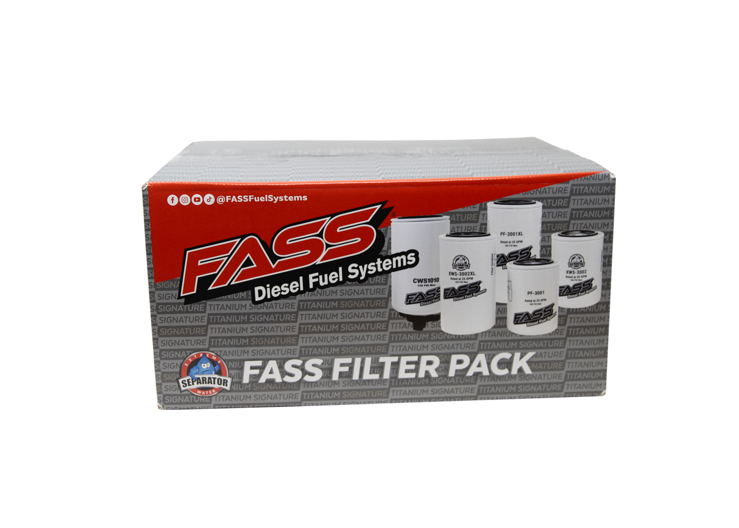 FASS Fuel Systems Filter Pack XL