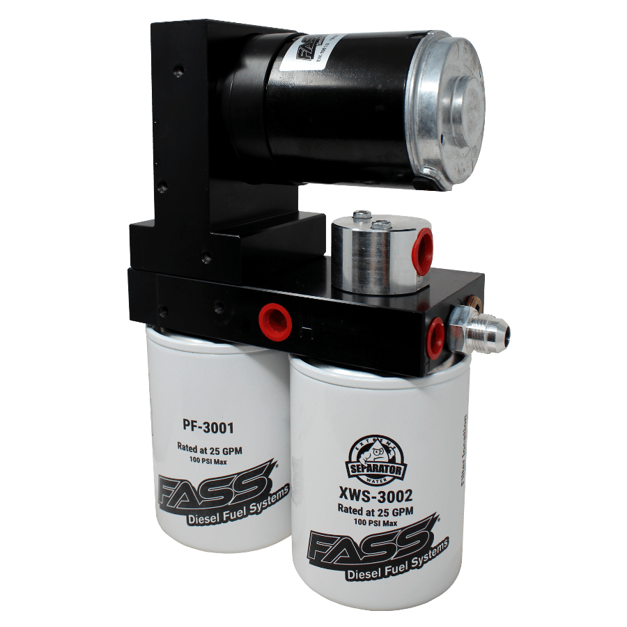 FASS TSF14290F240G Titanium Signature Series Diesel Fuel System 290F 240GPH@45-50 PSI Ford Powerstroke 7.3L and 6.0L 1999-2007