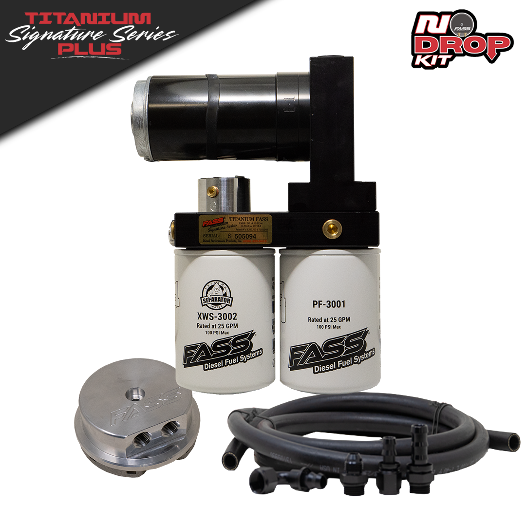 No-Drop Series Plus Fuel System for 2008-2010 Ford Powerstroke 6.4L (1200-1500hp) FASS