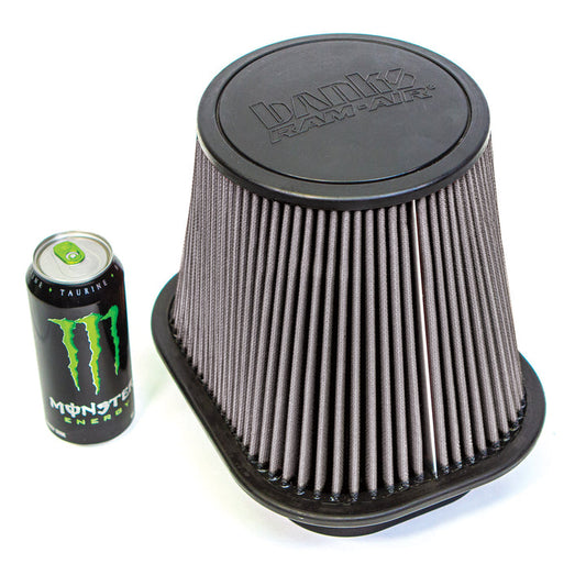 Ram-Air Filter for 17-19 Ford Super Duty 6.7L and 20-23 Chevy/GMC 2500/3500 6.6L Duramax Banks Power