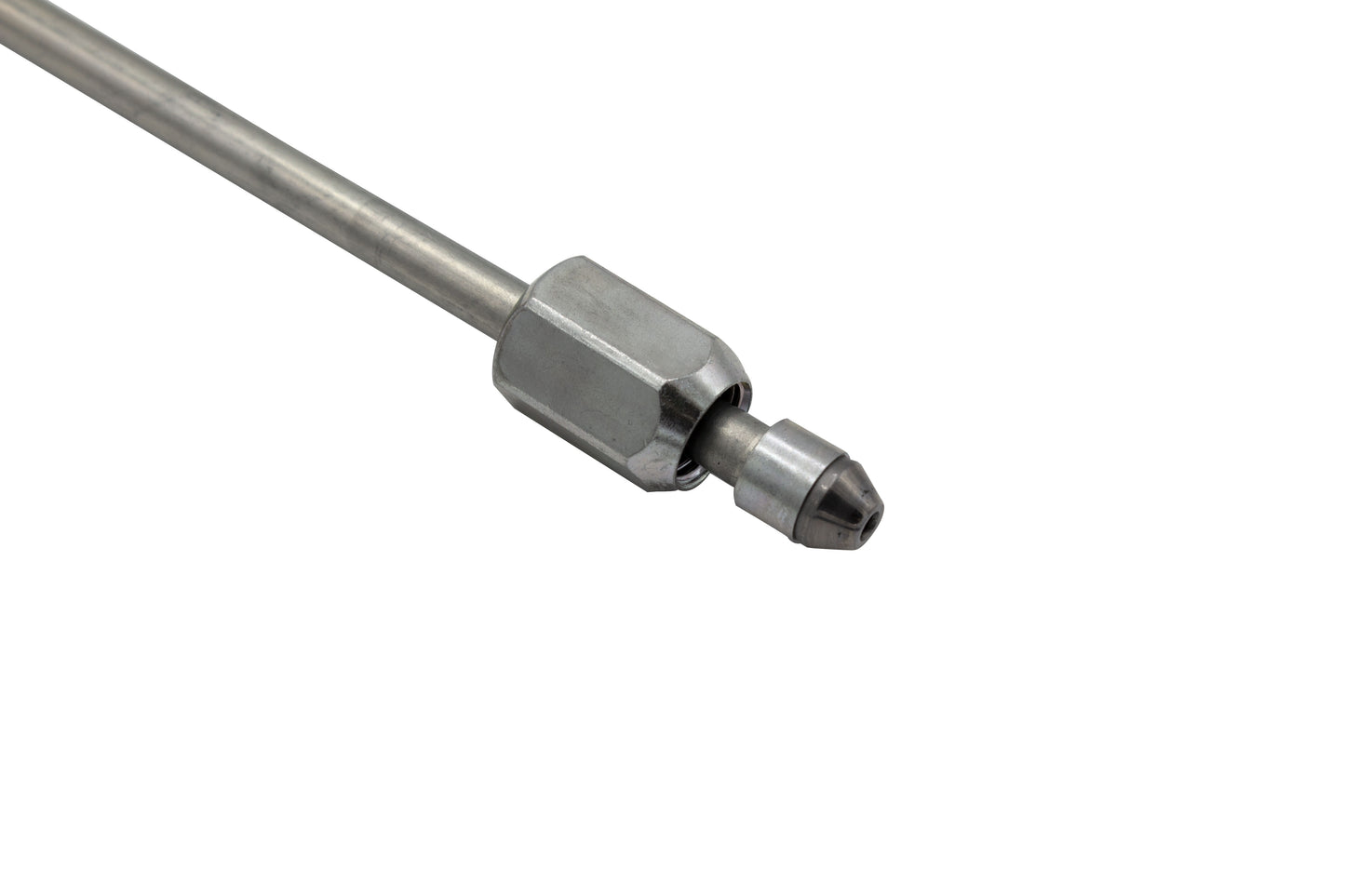 18" High Pressure Fuel Line (8mm x 3.5mm Line, M14x1.5 Nuts)