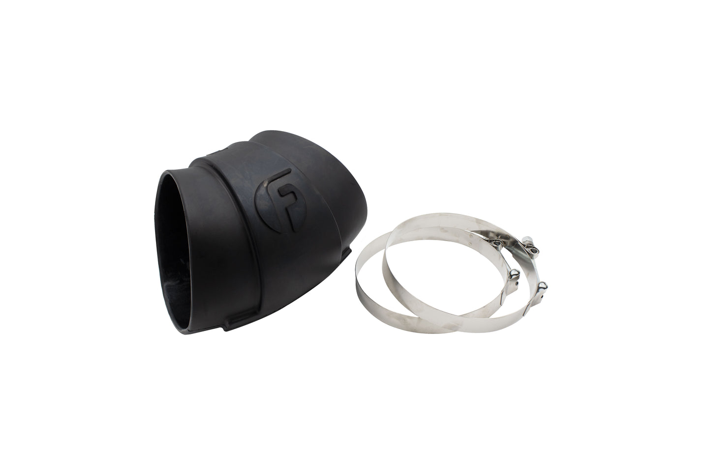 Molded rubber universal elbow for 5" intakes