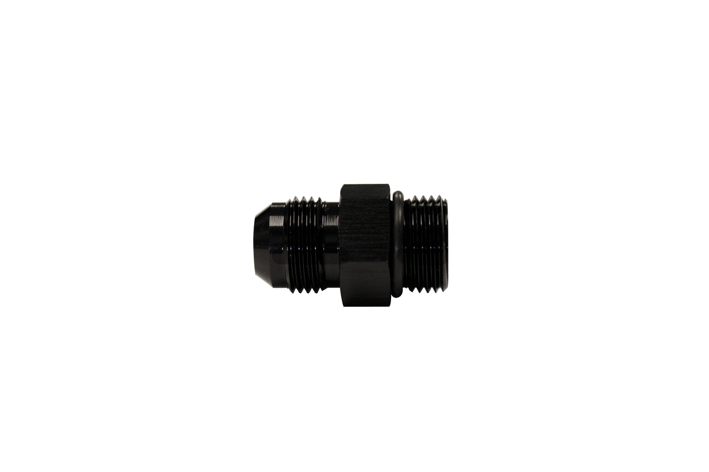 -10 to 7/8"-14 Straight Male Black w/ O-Ring