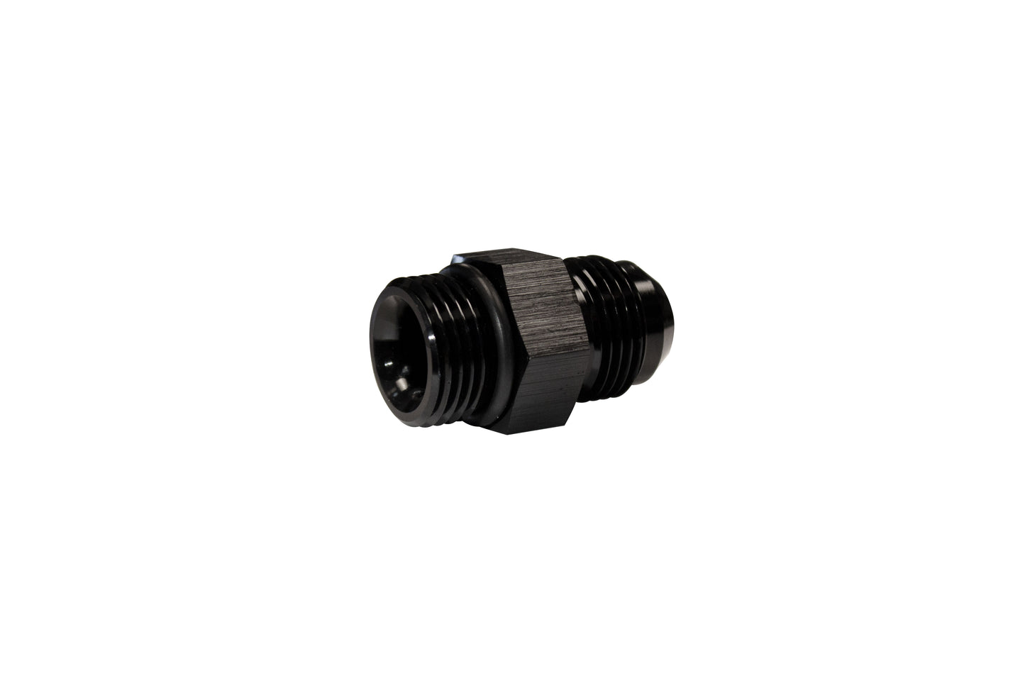-10 to 7/8"-14 Straight Male Black w/ O-Ring
