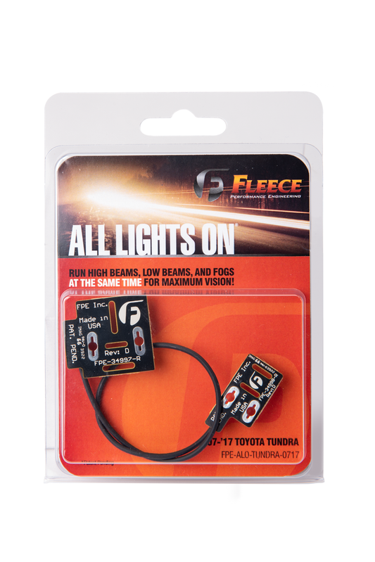 All Lights On for 2007-2017 Toyota Tundra