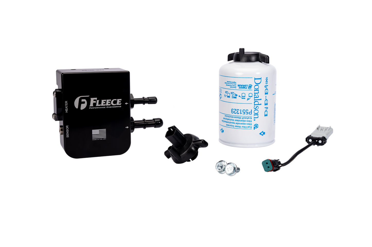 Under Bed Fuel Filter Assembly for 2019-2024 Ram 2500-3500 with Cummins
