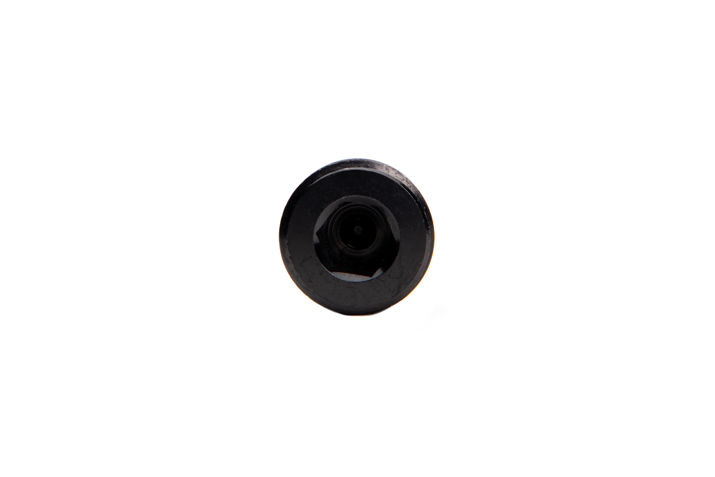 1/2" NPT Hex Socket Plug Black