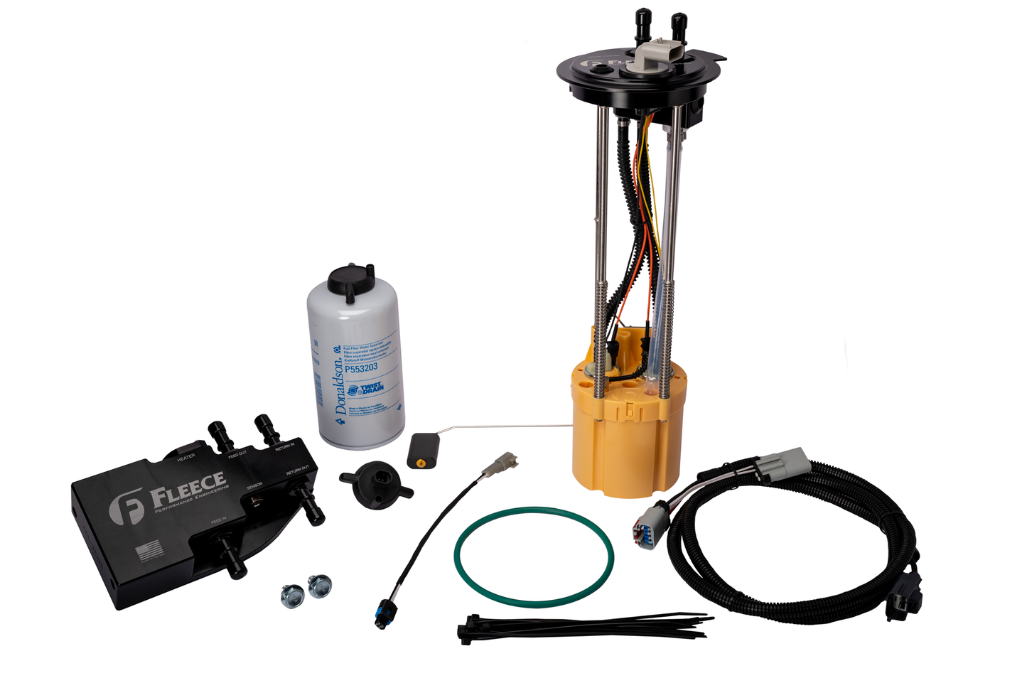 PowerFlo Lift Pump and Fuel System Upgrade kit for 2011-2016 Ford Powerstroke (Long Bed)