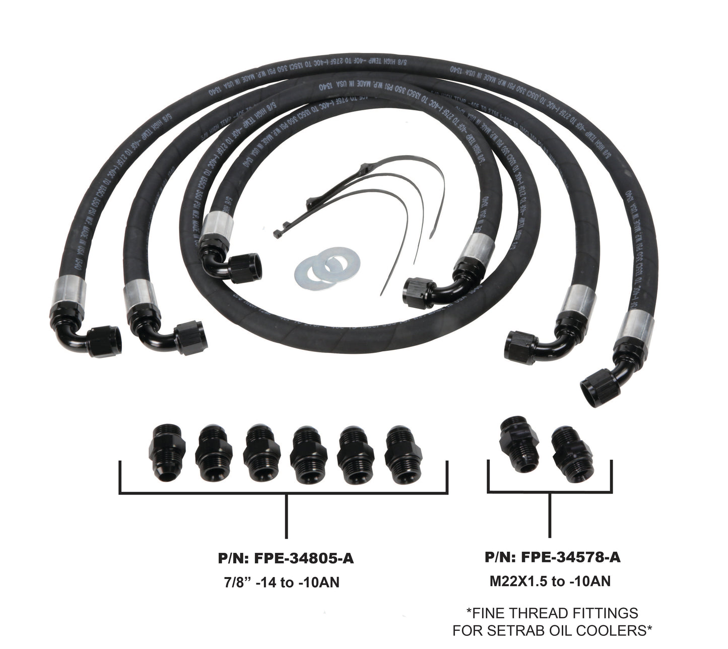 Allison Transmission Cooler Lines for 2006-2010 (LBZ-LMM)