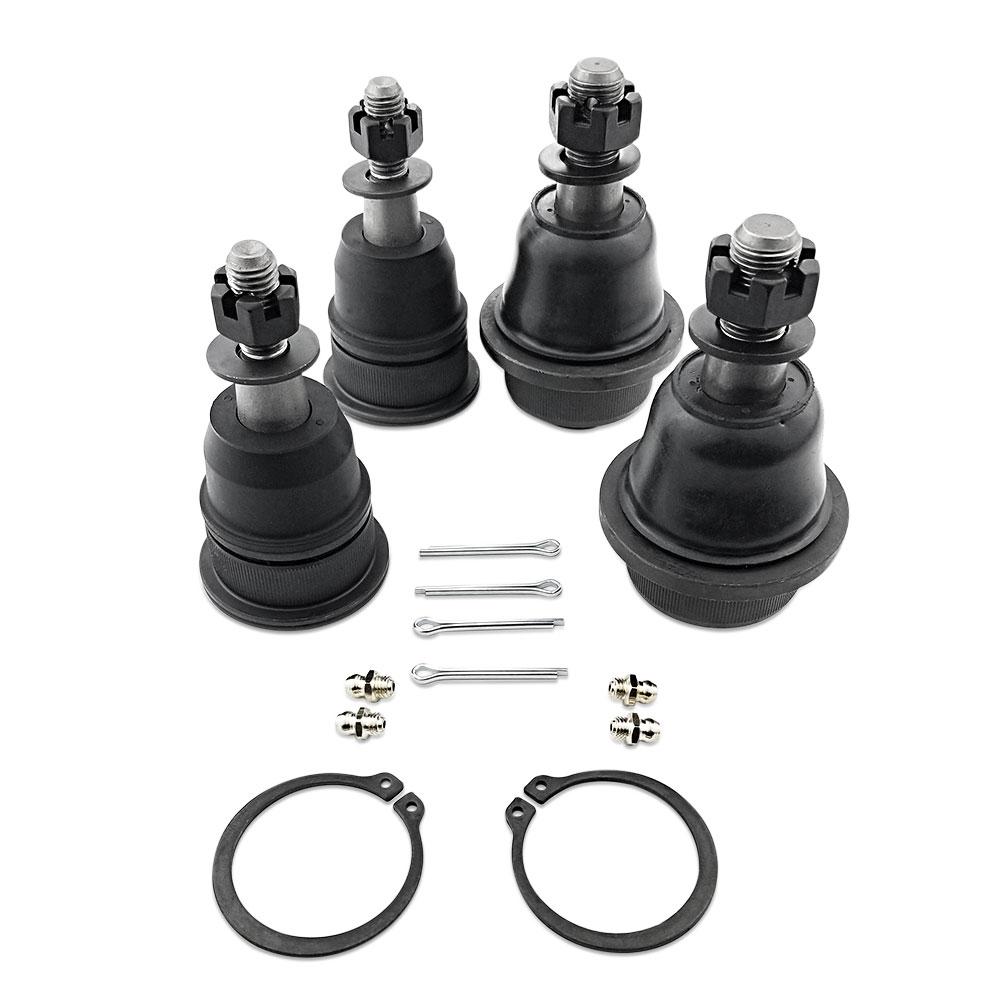 Apex Chassis Heavy Duty Ball Joint Kit Fits 01-06 Chevy Silverado and GMC Sierra 1500 HD/2500 02-06 Chevy Avalanche 2500 Includes 2 Upper, 2 Lower