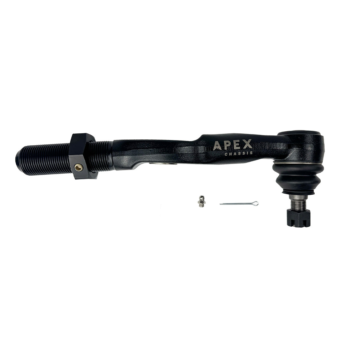 Heavy Duty ProLock Polished Aluminum Tie Rod and Drag Link Assembly Fits 05-16 F250/F350 Super Duty Apex Chassis