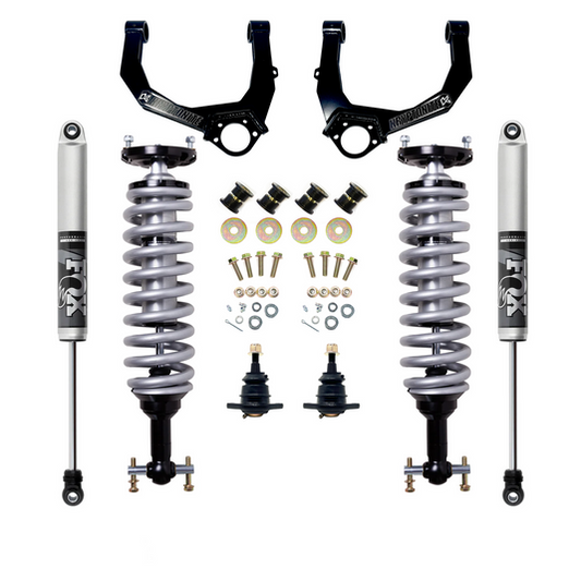 Kryptonite Stage 3 Leveling Kit with Fox 2.5 Shocks for 2019+ Chevy/GMC 1500