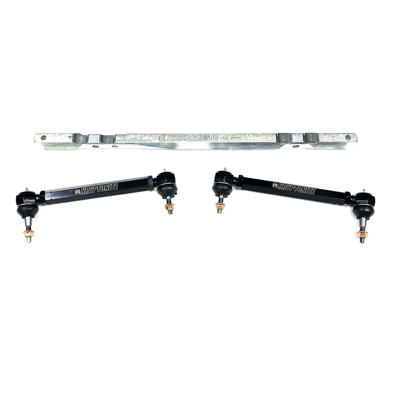 Kryptonite SS Center Link and Tie Rod Package for 2011–2026 Chevy/GMC 2500HD/3500HD