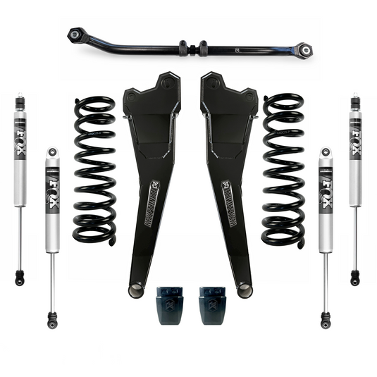 Kryptonite Stage 3 Leveling Kit with Fox Shocks for 2013-2026 RAM 3500 4X4