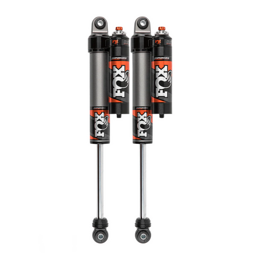 FOX 2.5 ADJUSTABLE PERFORMANCE ELITE SERIES REAR SHOCKS (PAIR) 0"-1.5" FOR 2017-2025 Ford Super Duty F-250/F-350
