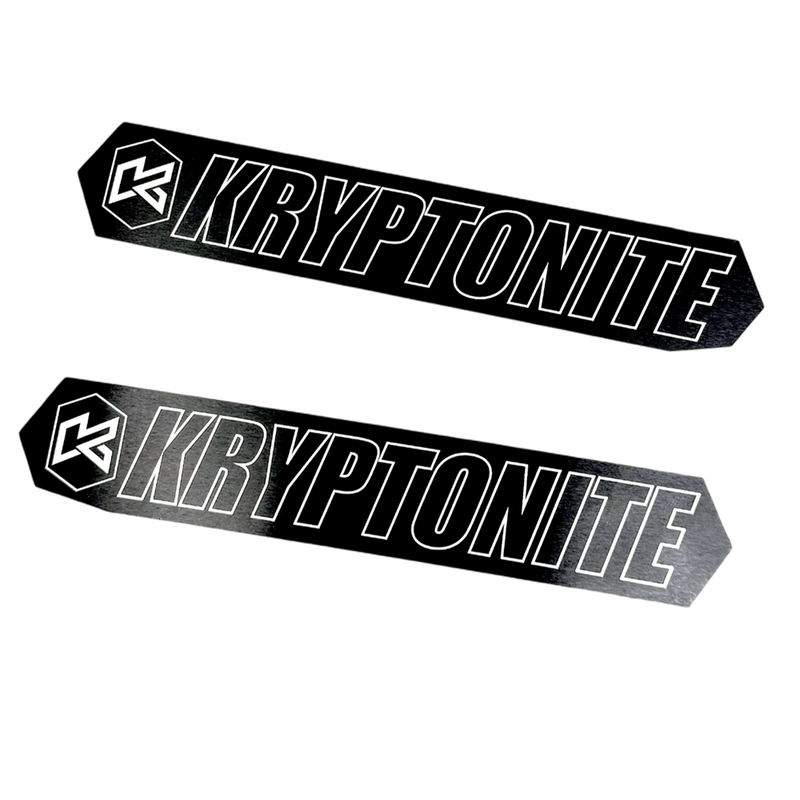 Kryptonite Upper Control Arm Logo Plates KRUCA12/13