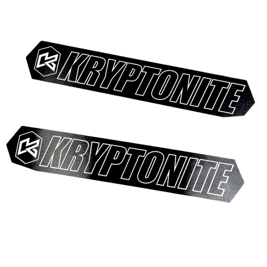 Kryptonite Upper Control Arm Logo Plates KRUCA12/13
