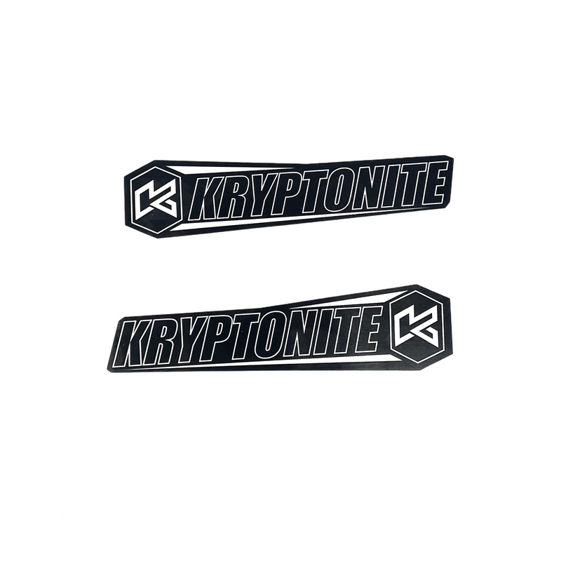 Kryptonite Upper Control Arm Logo Plates KRUCA19