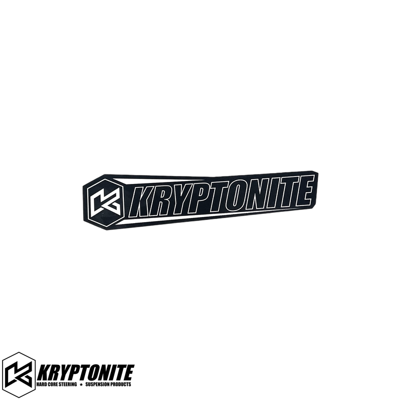 Kryptonite Upper Control Arm Logo Plates KRUCA19