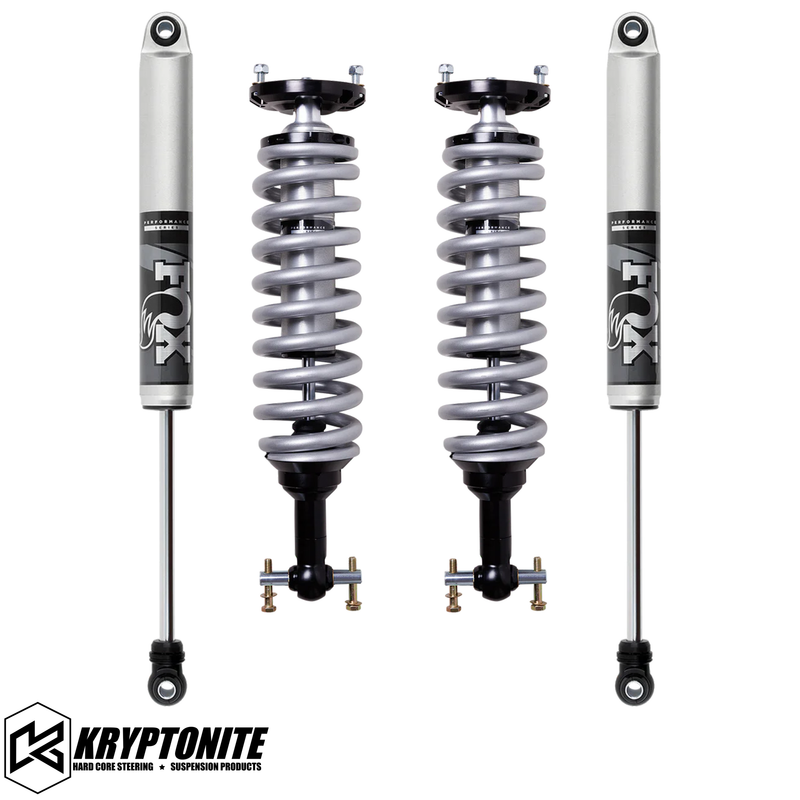 Kryptonite Stage 3 Leveling Kit with Fox 2.5 Shocks for 2019+ Chevy/GMC 1500