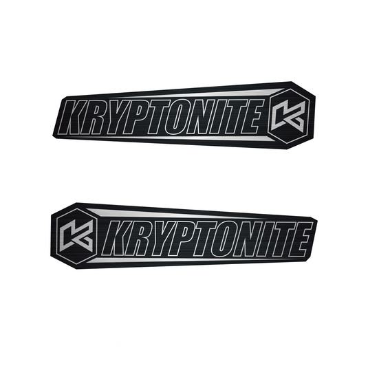Kryptonite Upper Control Arm Logo Plates KRUCA88/99