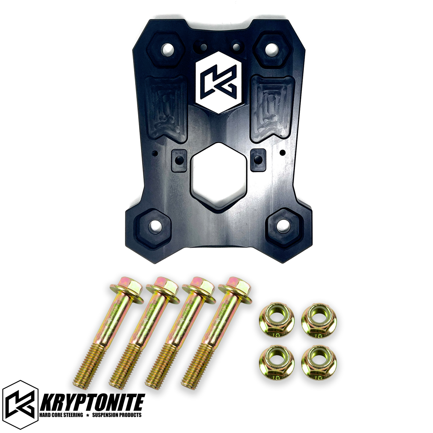 Kryptonite Polaris Rzr Death Grip Rear Radius Plate 2022+ Pro R/turbo R