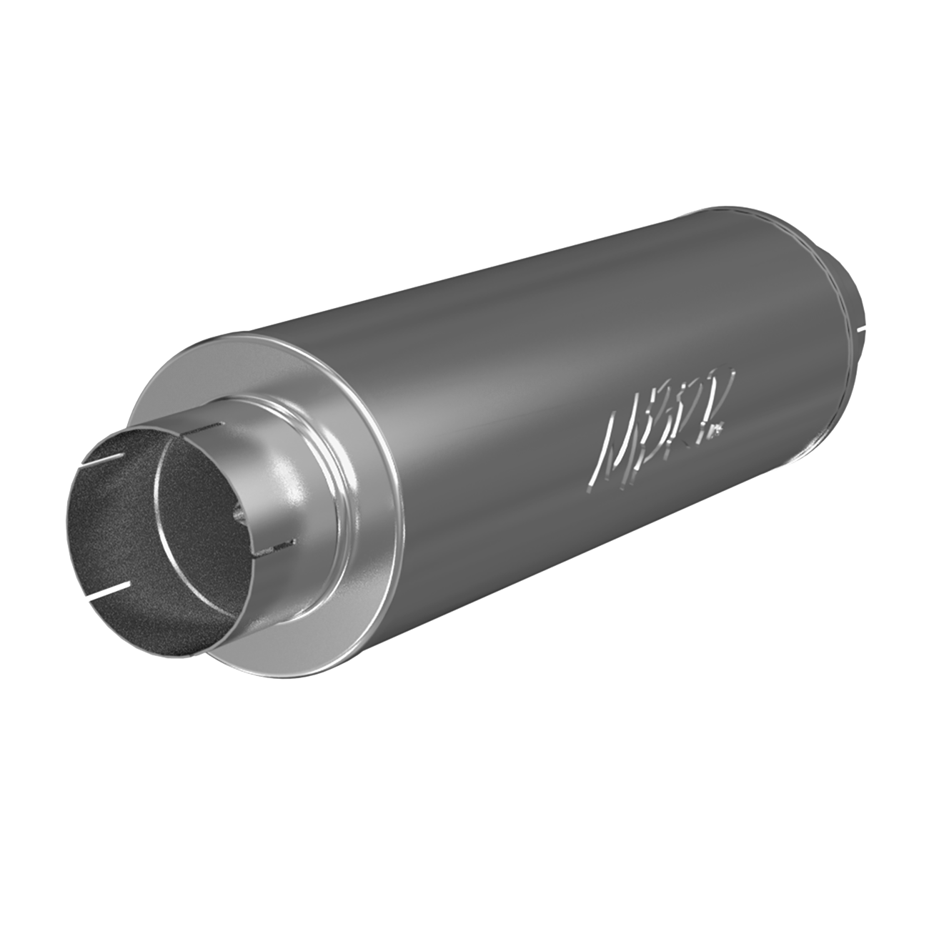 Quiet Tone Exhaust Muffler 5 Inch Aluminized Steel MBRP