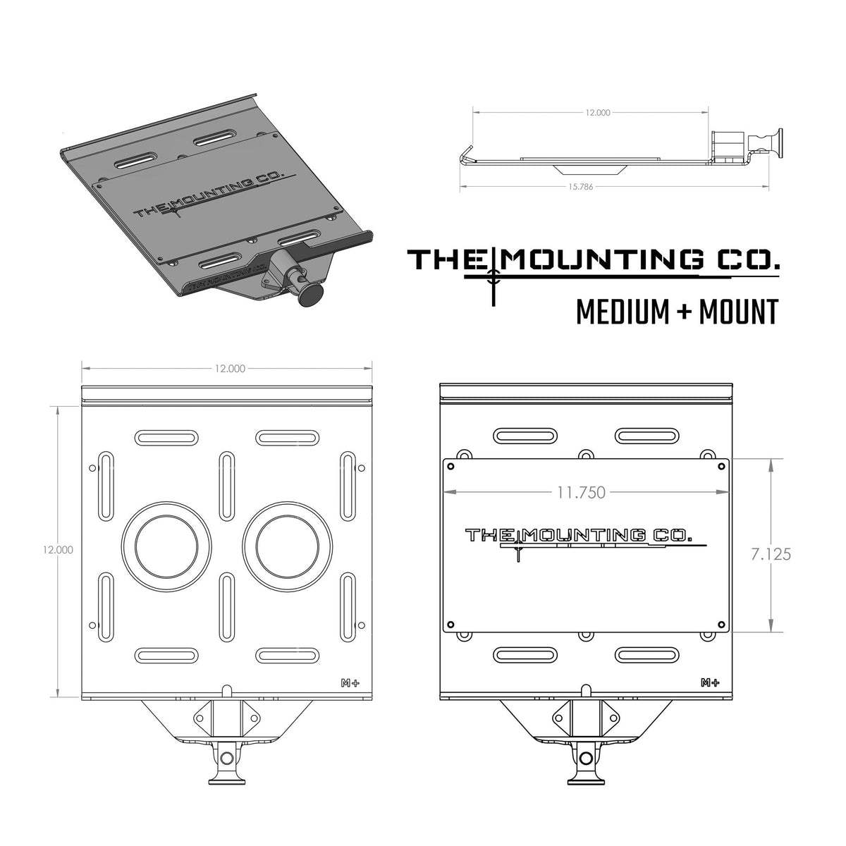 The Mounting Company Medium+ Mount