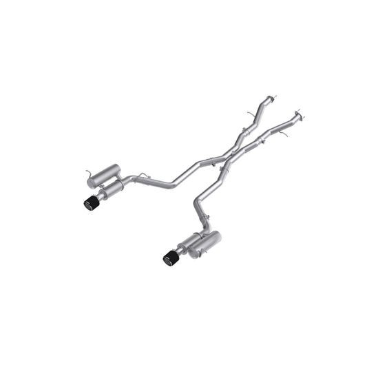 11-Present Dodge Durango 5.7L, Armor Pro 3-Inch Cat-Back Dual Split Rear with CF Tips, Street Profile MBRP